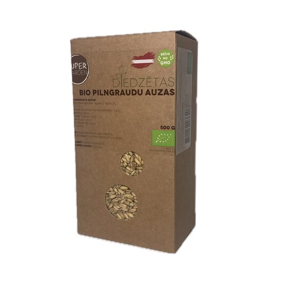 BIO Diedzētas pilngraudu auzas