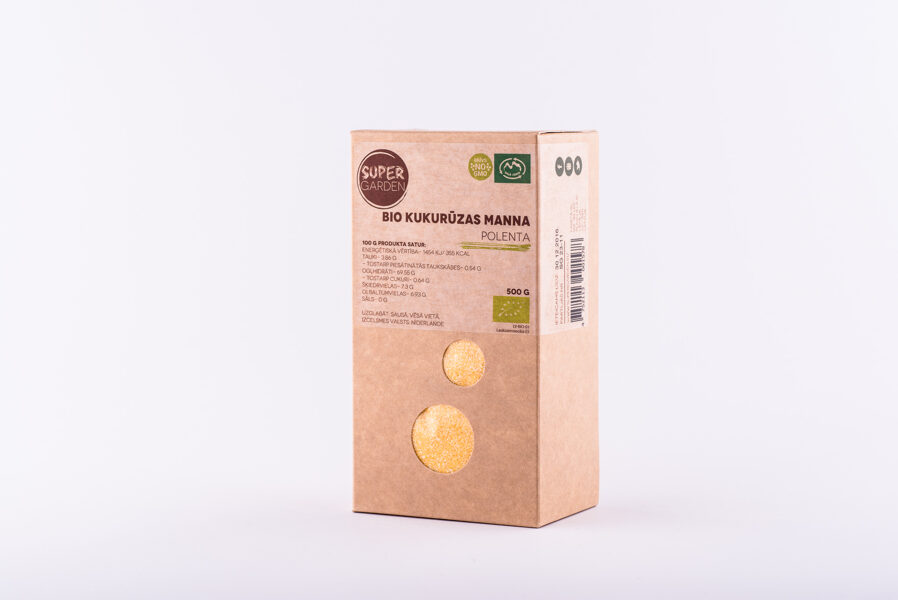 BIO Kukurūzas manna (polenta)